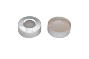20mm 钳口铝盖(带隔垫) 20mm headspace al cap10