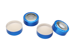 20mm 钳口铝盖(带隔垫) 20mm headspace al cap15