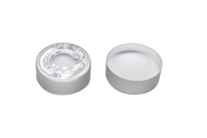 20mm 钳口铝盖(带隔垫) 20mm headspace al cap2