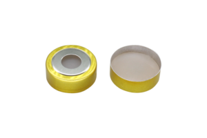 20mm 钳口铝盖(带隔垫) 20mm headspace al cap4