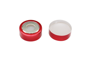 20mm 钳口铝盖(带隔垫) 20mm headspace al cap5